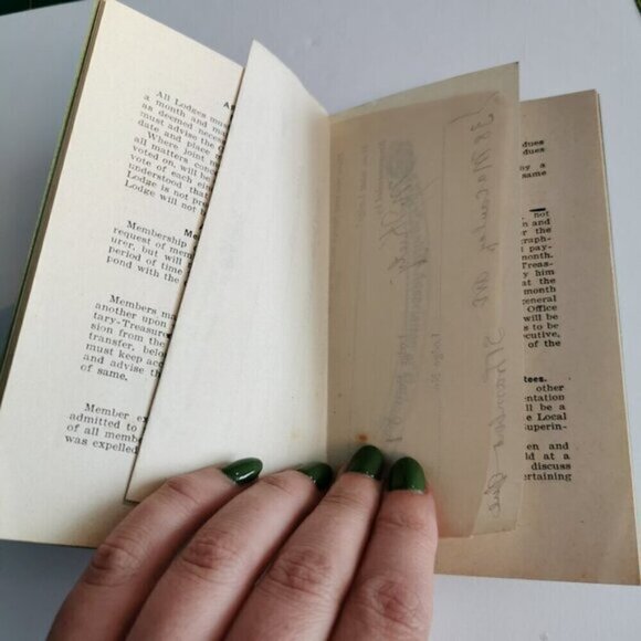 1930s Constitution of Canadian Association of Railwaymen Booklet Railway Workers - Picture 8 of 10